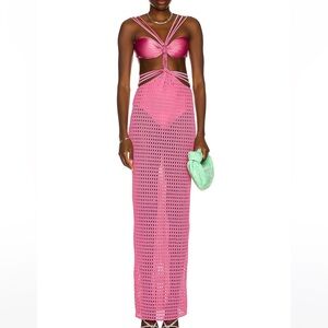 PatBO Cut Out Beach Dress